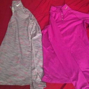 Nike quarterzips